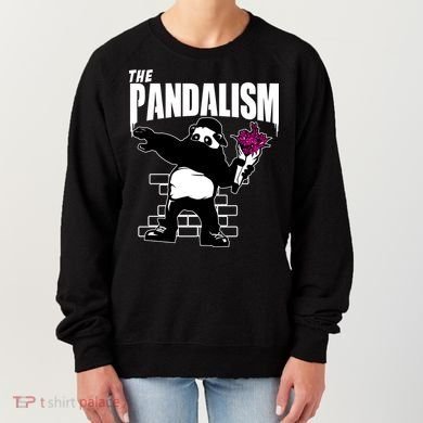 The Pandalism Funny Panda Parody Women's Sweatshirt