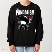 The Pandalism Funny Panda Parody Women's Sweatshirt thumb 0