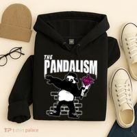The Pandalism Funny Panda Parody Hoodie thumb 4