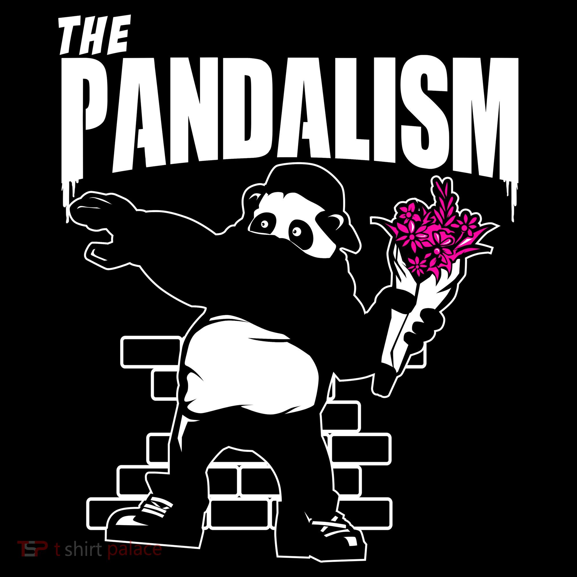 The Pandalism Funny Panda Parody Hoodie