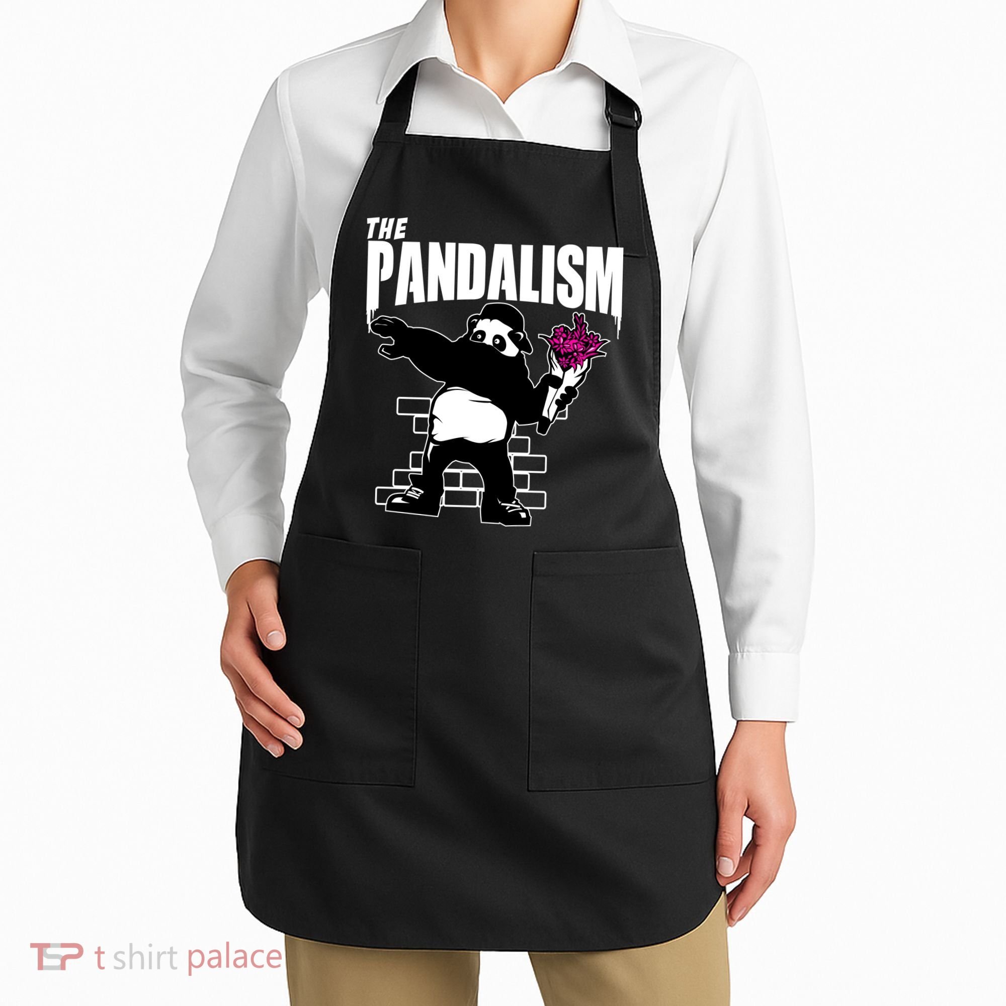 The Pandalism Funny Panda Parody Apron