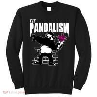 The Pandalism Funny Panda Parody Sweatshirt thumb 0