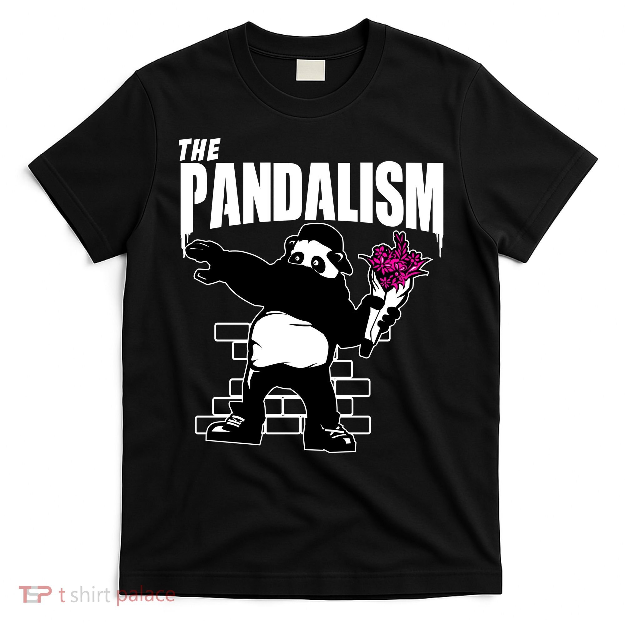 The Pandalism Funny Panda Parody T-Shirt