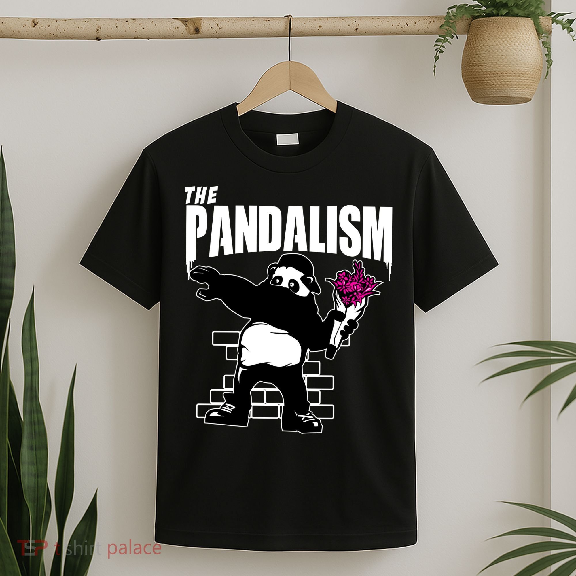 The Pandalism Funny Panda Parody T-Shirt