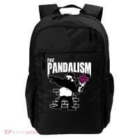 The Pandalism Funny Panda Parody Backpack thumb 0