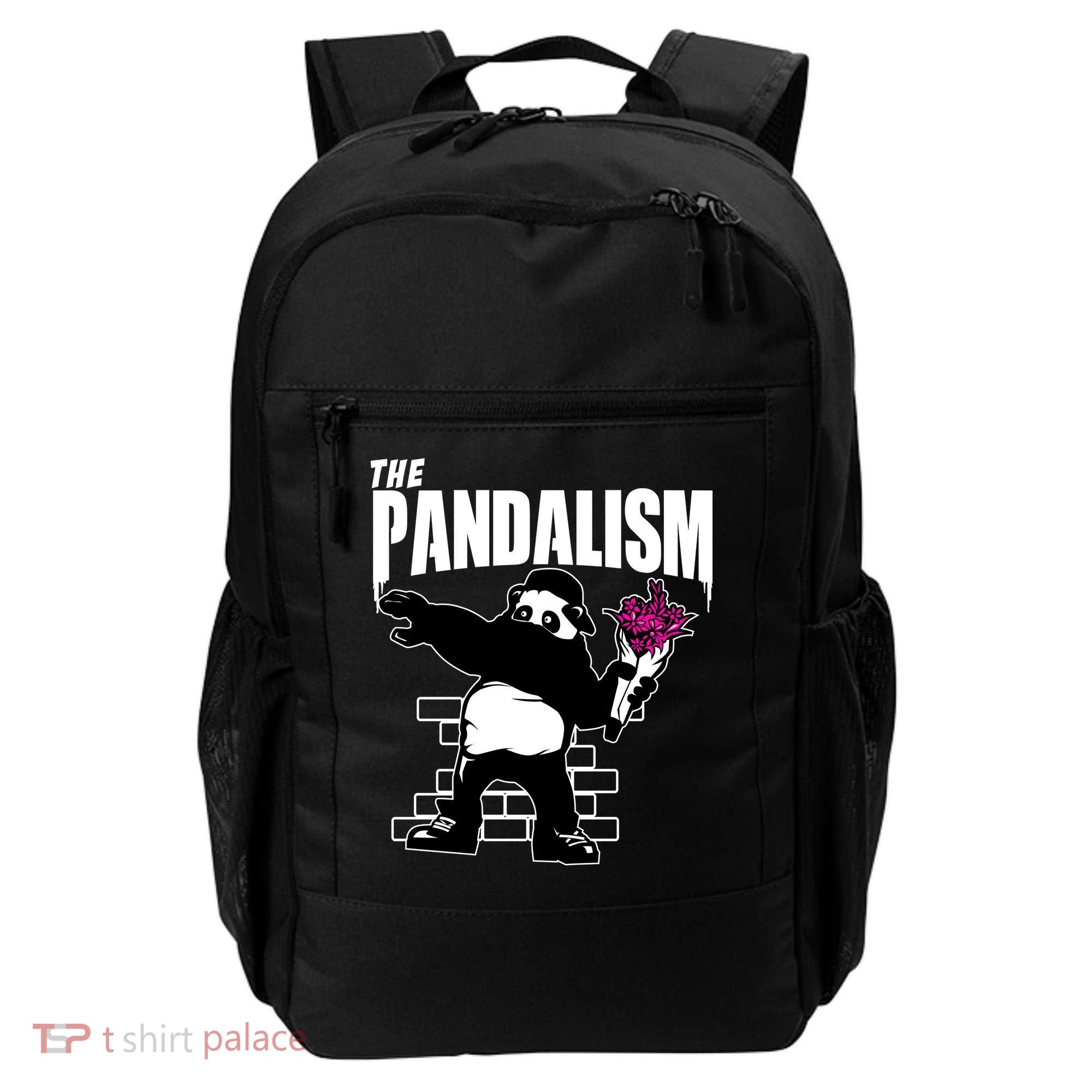 The Pandalism Funny Panda Parody Backpack