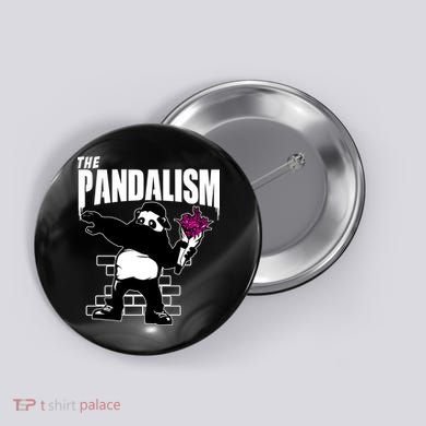The Pandalism Funny Panda Parody Button