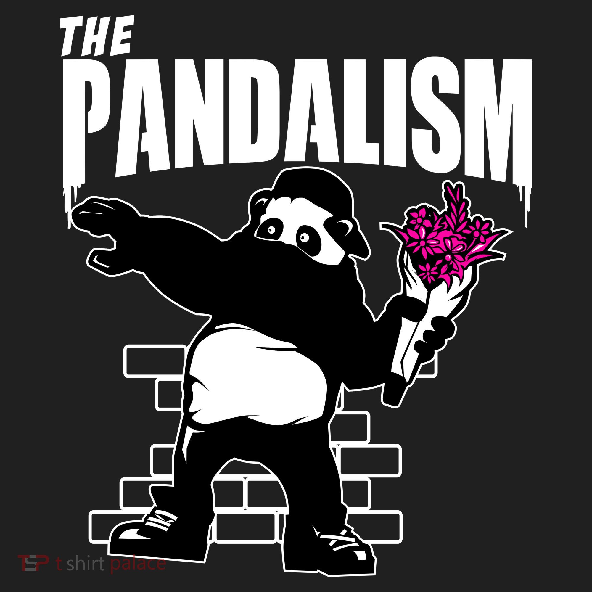 The Pandalism Funny Panda Parody Beanie