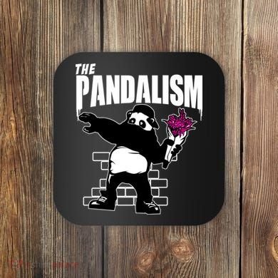 The Pandalism Funny Panda Parody Coaster