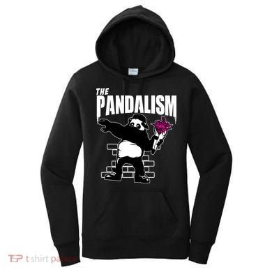 The Pandalism Funny Panda Parody Women's Hoodie