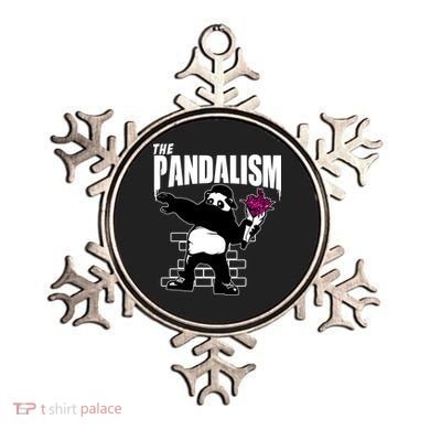 The Pandalism Funny Panda Parody Ornament