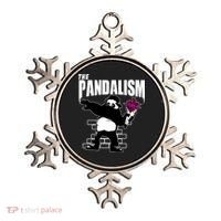 The Pandalism Funny Panda Parody Ornament thumb 0