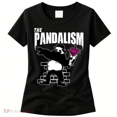 The Pandalism Funny Panda Parody Women's T-Shirt