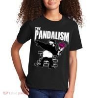 The Pandalism Funny Panda Parody Kids T-Shirt thumb 2