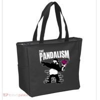 The Pandalism Funny Panda Parody Tote Bag thumb 2