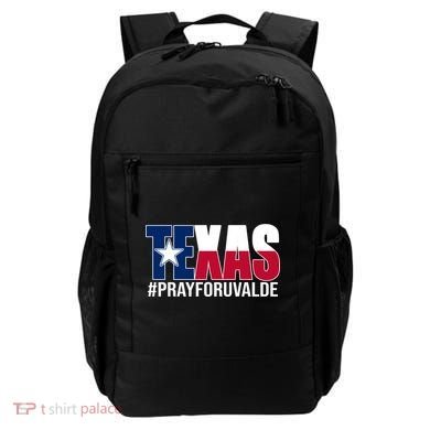 Texas Pray For Uvalde Tribute Backpack