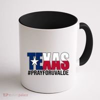 Texas Pray For Uvalde Tribute Coffee Mug thumb 1