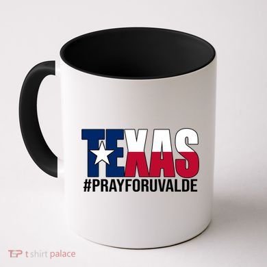 Texas Pray For Uvalde Tribute Coffee Mug