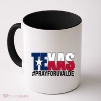 Texas Pray For Uvalde Tribute Coffee Mug thumb 0