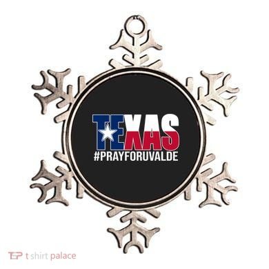 Texas Pray For Uvalde Tribute Ornament