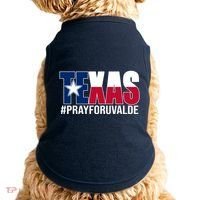 Texas Pray For Uvalde Tribute Doggie Tank thumb 0