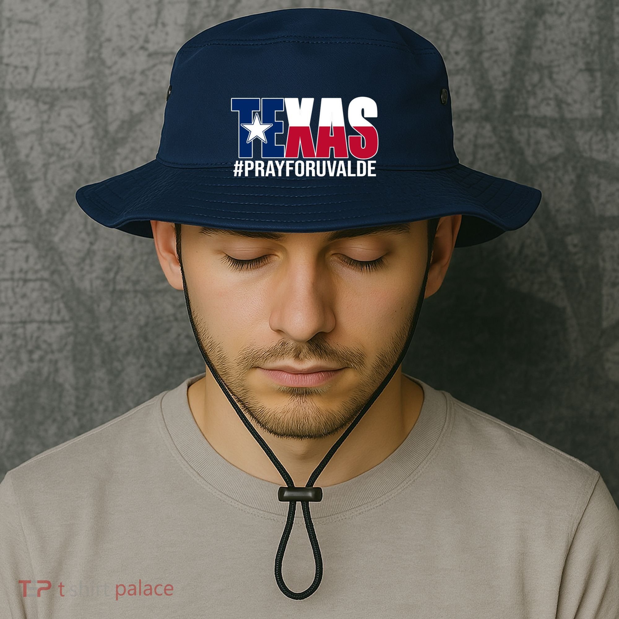Texas Pray For Uvalde Tribute Bucket Hat