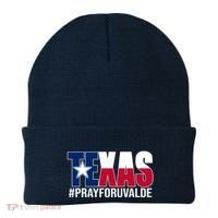 Texas Pray For Uvalde Tribute Beanie thumb 0