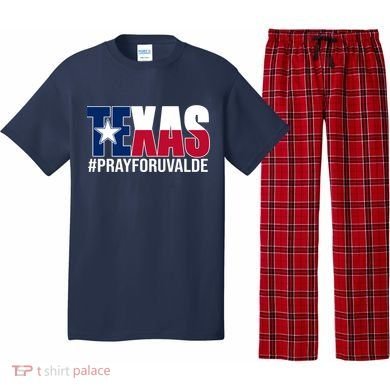 Texas Pray For Uvalde Tribute Pajama Set