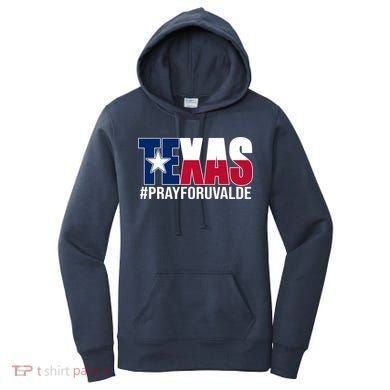Texas Pray For Uvalde Tribute Women's Hoodie
