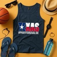 Texas Pray For Uvalde Tribute Tank Top thumb 4