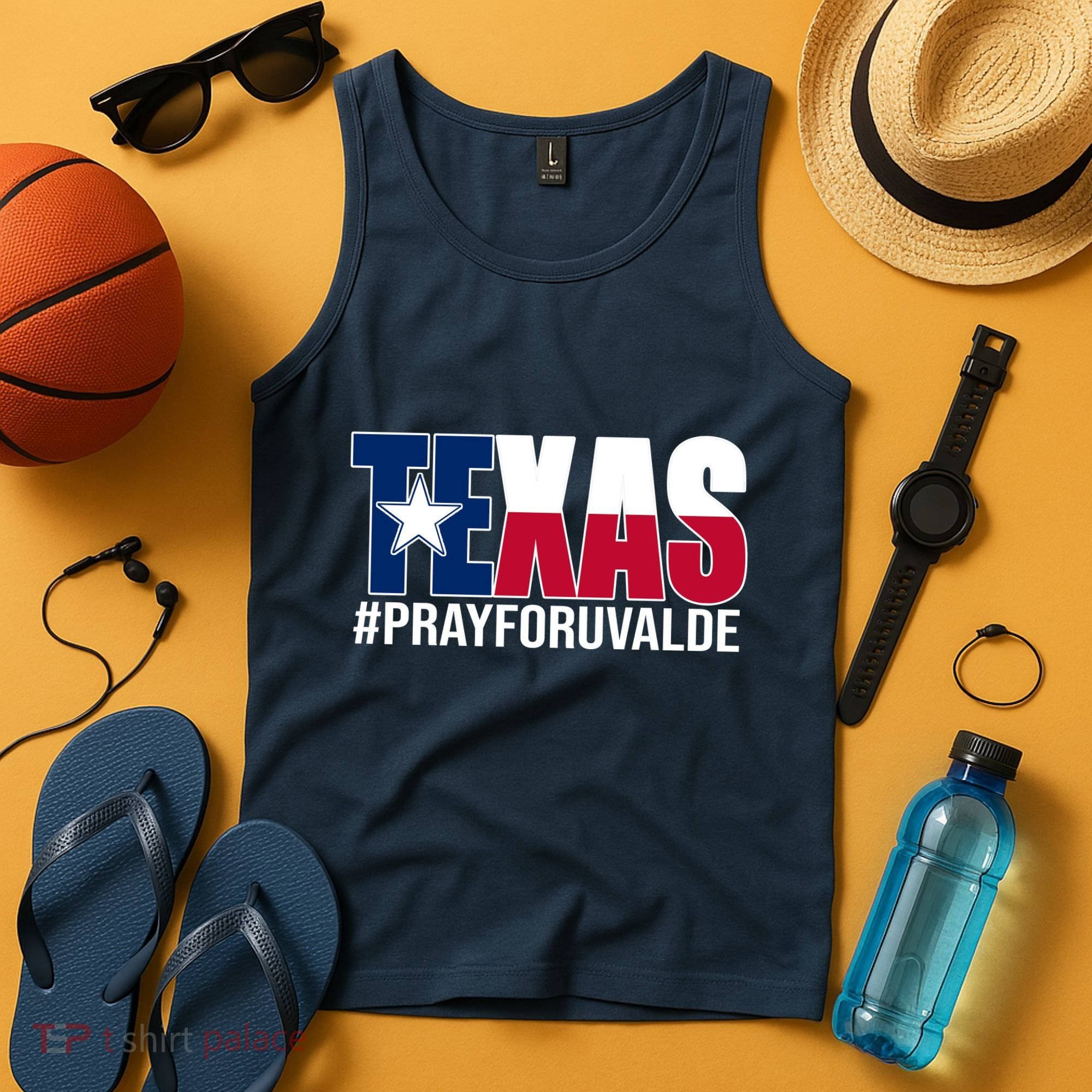 Texas Pray For Uvalde Tribute Tank Top