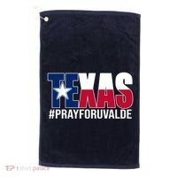 Texas Pray For Uvalde Tribute Golf Towel thumb 0