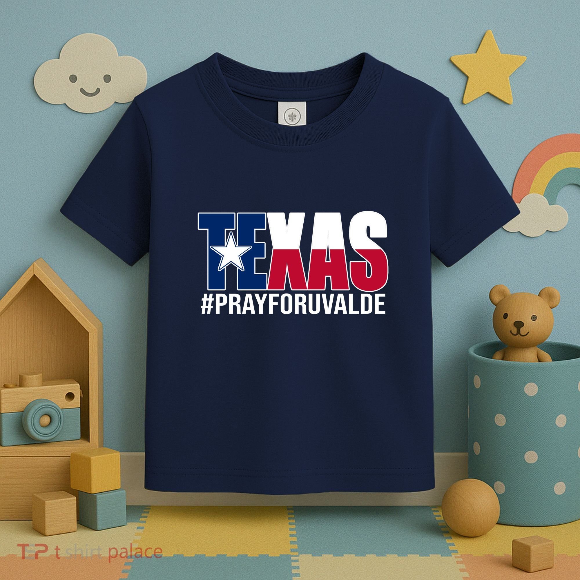 Texas Pray For Uvalde Tribute Toddler T-Shirt