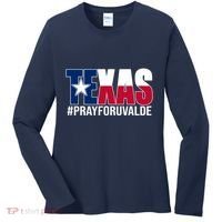 Texas Pray For Uvalde Tribute Women's Long Sleeve Shirt thumb 0