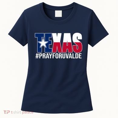 Texas Pray For Uvalde Tribute Women's T-Shirt