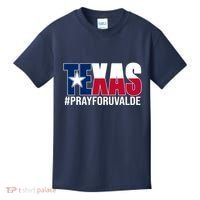 Texas Pray For Uvalde Tribute Kids T-Shirt thumb 0