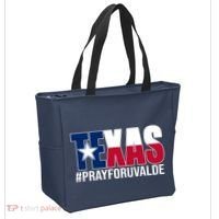 Texas Pray For Uvalde Tribute Tote Bag thumb 2