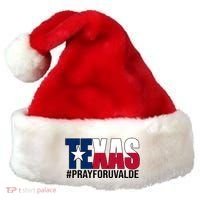 Texas Pray For Uvalde Tribute Santa Hat thumb 0
