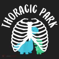 Thoracic Park Funny Dinosaur Nurse Squad Nursing Student Women's Sweatshirt thumb 2