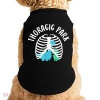 Thoracic Park Funny Dinosaur Nurse Squad Nursing Student Doggie Tank thumb 0