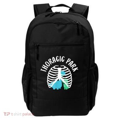 Thoracic Park Funny Dinosaur Nurse Squad Nursing Student Backpack