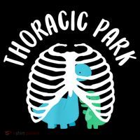 Thoracic Park Funny Dinosaur Nurse Squad Nursing Student Bucket Hat thumb 4