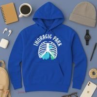 Thoracic Park Funny Dinosaur Nurse Squad Nursing Student Hoodie thumb 3