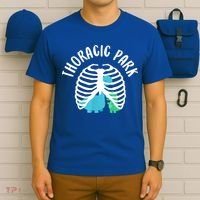 Thoracic Park Funny Dinosaur Nurse Squad Nursing Student T-Shirt thumb 6