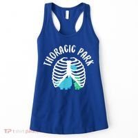 Thoracic Park Funny Dinosaur Nurse Squad Nursing Student Women's Tank Top thumb 0