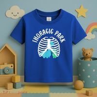 Thoracic Park Funny Dinosaur Nurse Squad Nursing Student Toddler T-Shirt thumb 3