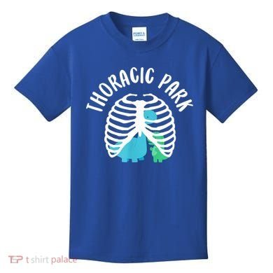 Thoracic Park Funny Dinosaur Nurse Squad Nursing Student Kids T-Shirt