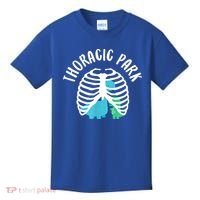 Thoracic Park Funny Dinosaur Nurse Squad Nursing Student Kids T-Shirt thumb 0