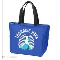 Thoracic Park Funny Dinosaur Nurse Squad Nursing Student Tote Bag thumb 3