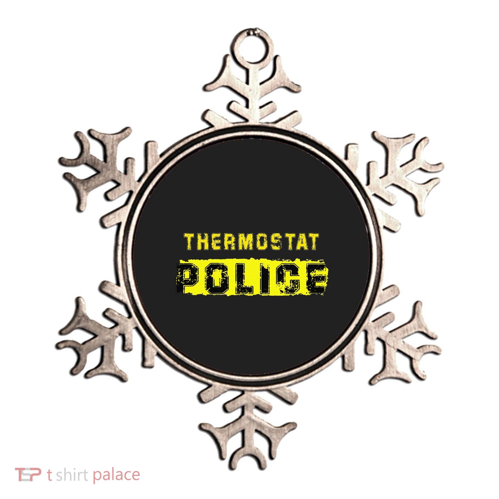 Thermostat Police Funny Fathers Day For Ornament